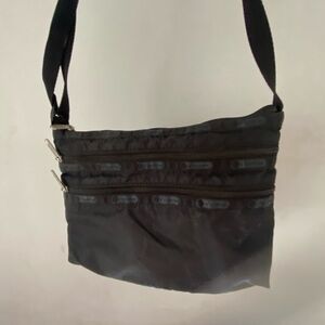 Lesportsac Black Crossbody Shoulder Bag - Lightweight Everyday Carry